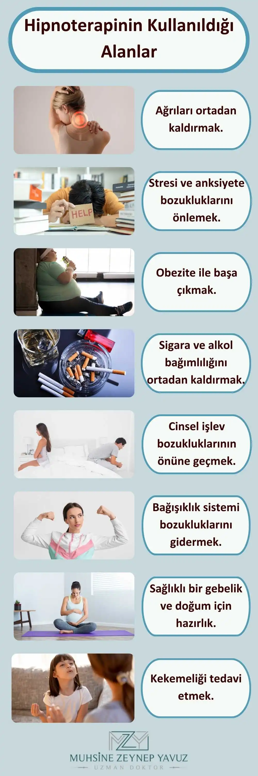 Hipnoterapinin kullanım alanları nelerdir? İstanbul Nişantaşı